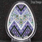 2026 Ukrainian Pysanka Писанка $20 Pure Silver Coloured Egg-Shaped Coin Canada