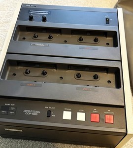 Sony Model CCP-1300 High-Speed Audio Cassette Tape Master Duplicator - TESTED!