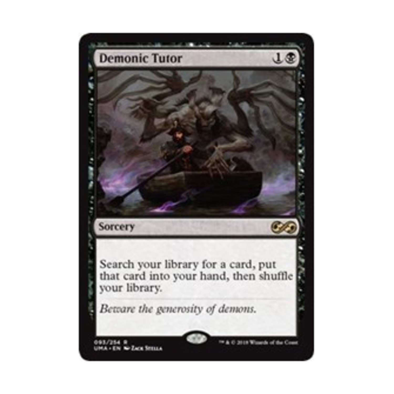 WotC MtG Ultimate Masters Demonic Tutor (R) NM