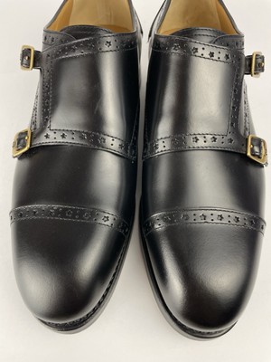 靴 archive GUCCI Leather Double Monk Shoes s-l400.jpg