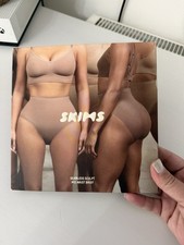 Skims Women's Seamless Sculpt Mid-Waist Brief Size M, Cocoa Colour