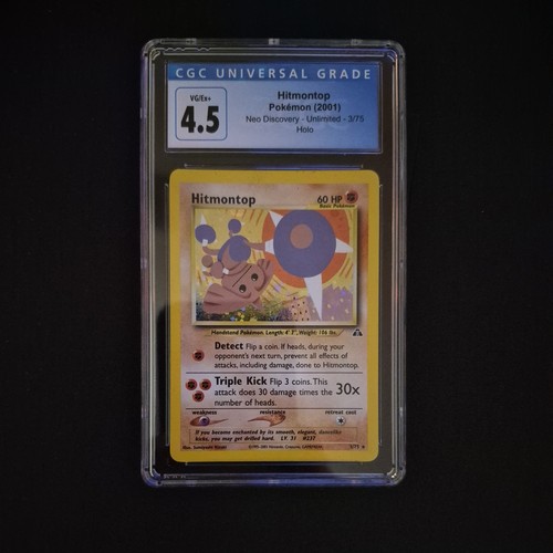 Hitmontop (Unlimited) graded CGC 4.5 for sale on eBay