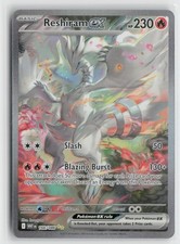 RESHIRAM EX 166/086 HOLO SPECIAL ILLUSTRATION RARE WHITE FLARE POKEMON NEAR MINT on eBay