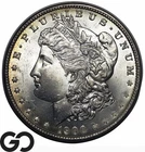 1900-O Morgan Silver Dollar Coin, Flashy Solid Gem BU++