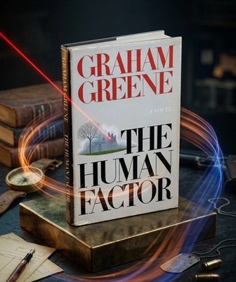 Graham Greene The Human Factor Hardcover Espionage Novel 1978 Simon & Schuster