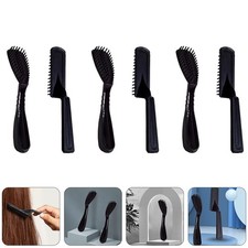 20Pcs Reusable Black ABS Hair Coloring Combs for Salon and Home Use