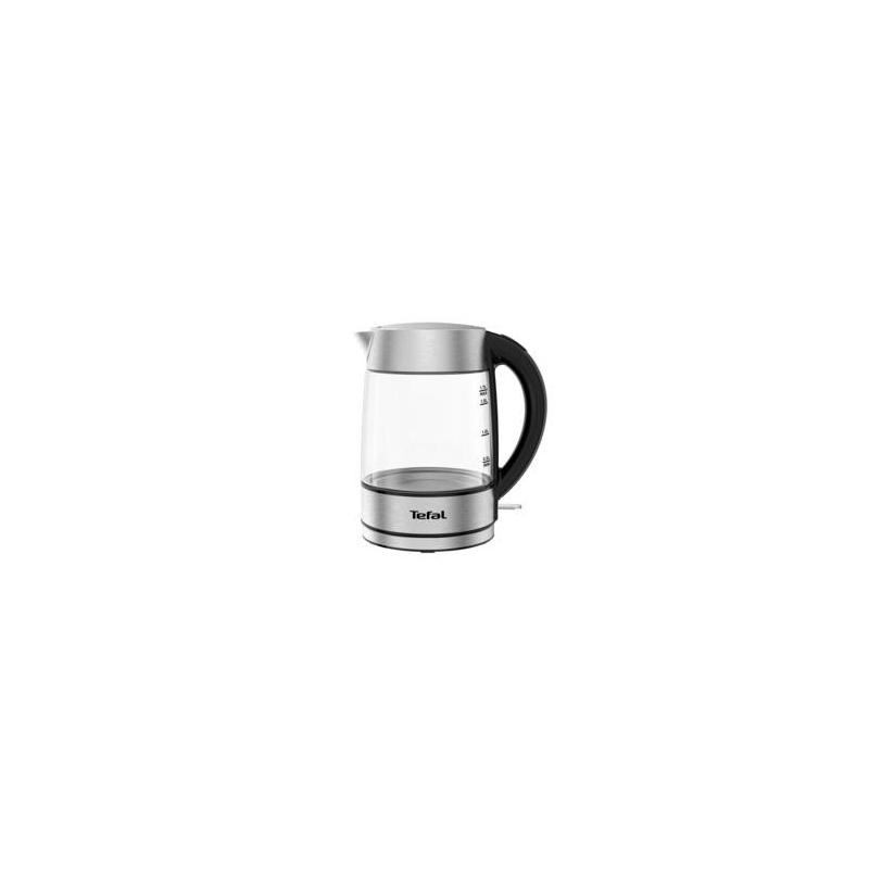 Tefal KI772D electric kettle 1.7 L 2400 W Stainless steel, Transparent