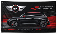 New Bmw Mini John Cooper Works Flag Banner Sign 3x5 Feet S Classic Jcw