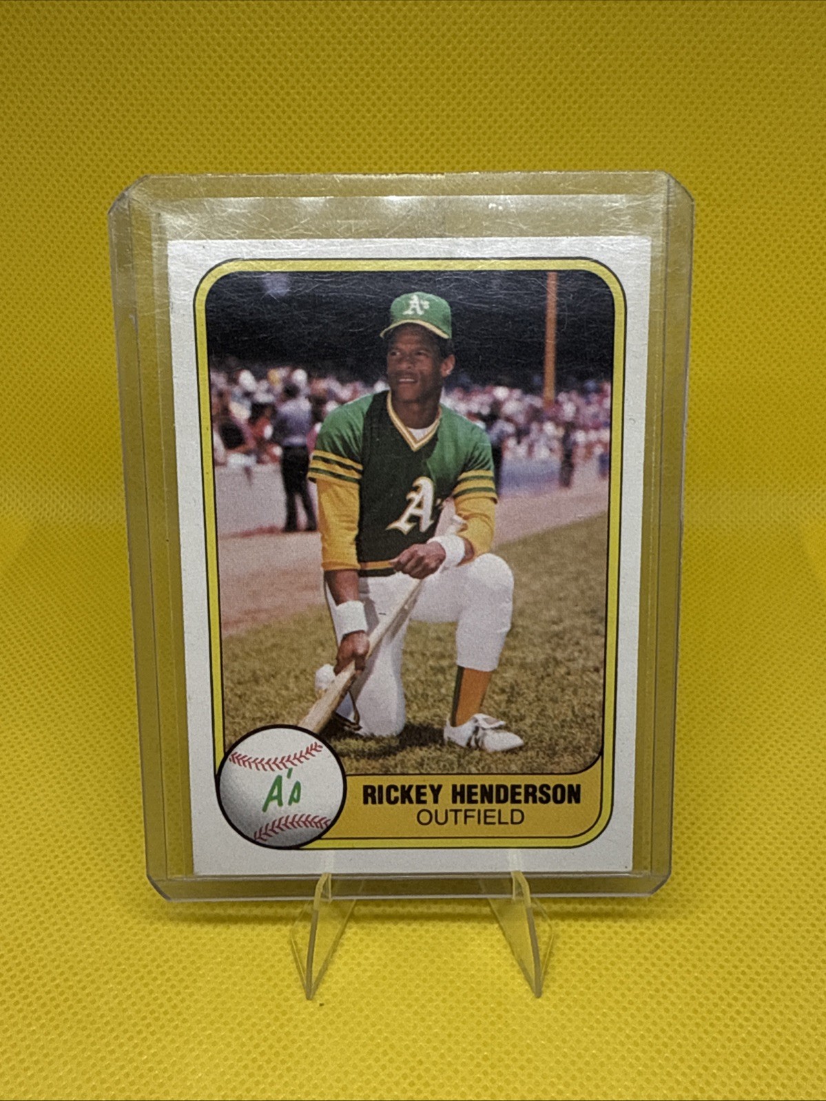 1981 Fleer - Rickey Henderson #574