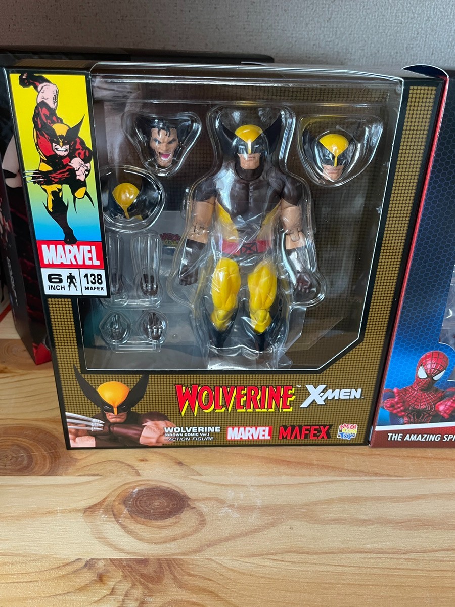 Medicom Toy MAFEX No.248 Spider-Man No Way Home No.138 Wolverine