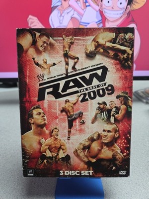 WWE: Raw - The Best of 2009 (DVD, 2010) 3 Disc Set