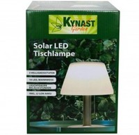 Kynast Garden Solar Led Tischleuchte 20Cm Ø Gartenlampe Weiß