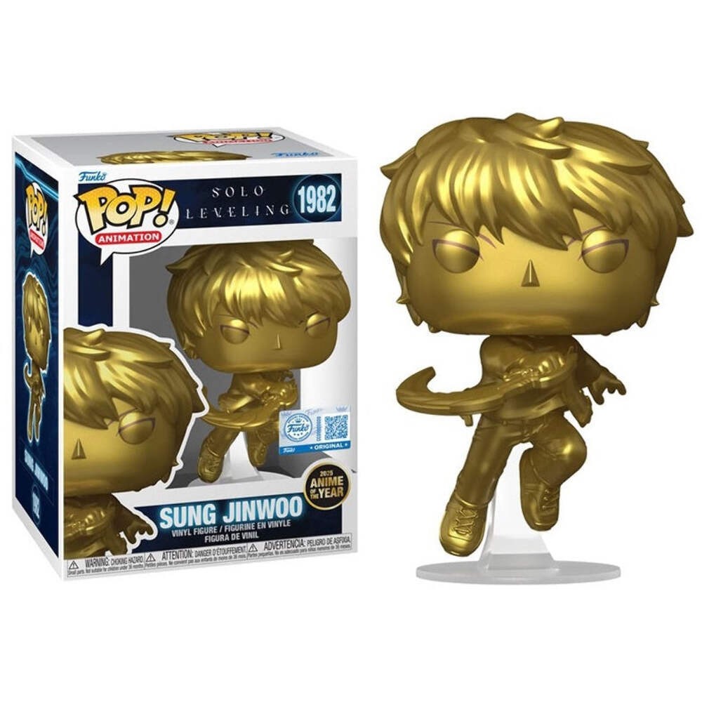 Funko Pop Sung Jinwoo #1982 - Il Vincitore Anime Of The Year 2025