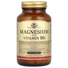 Magnesium with Vitamin B6, 250 Tablets