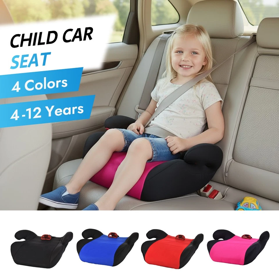 4-12 Years Car Booster Seat Toddler Children Child Kids Sturdy Seat Safety Chair - image 1 of 4