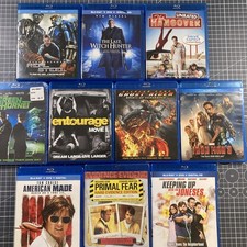 A lot of 10 Blu-ray videos previously viewed And 1 New