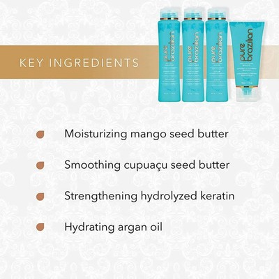 Pure Brazilian - 4 Piece Essential Home Care Kit - TRAVEL SIZE