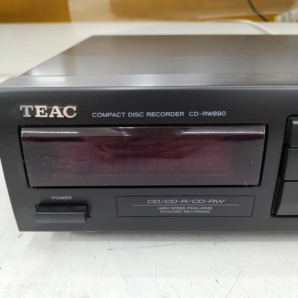 TEAC CD-RW890 CD Recorder Good Condition from Japan - Image 2 of 4