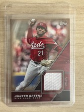 Hunter Greene 2026 Topps Major League Material Game Used Relic Gold /50 #MLM-HG