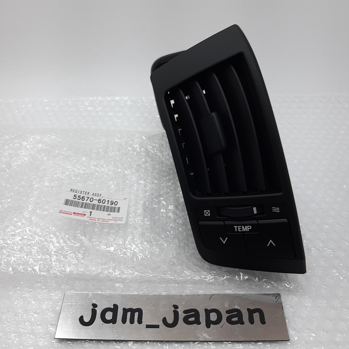 TOYOTA 55670-60190 LANDCRUISER Instrument Panel Register AC Heater