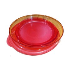 Tupperware Eleganzia 2,4l Flach Orange Rot