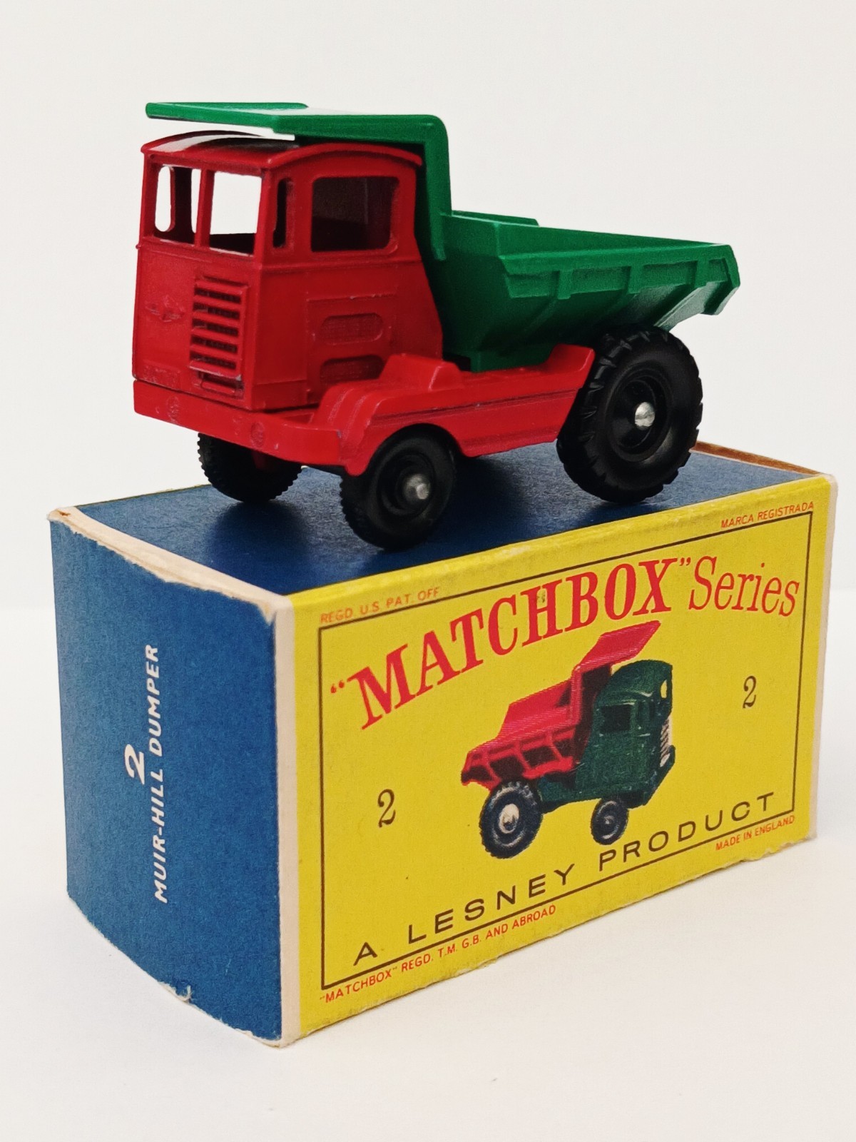 Matchbox 2a, Muir Hill Dumper - Free Price Guide & Review