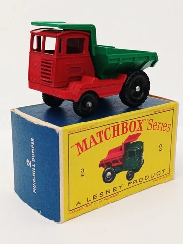 Matchbox Series Lesney No2c Muir Hill Dumper Laing. STUNNING CONDITION