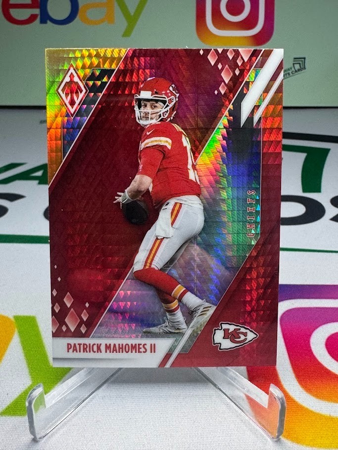 2021 Phoenix Patrick Mahomes Fire Burst #57 - Kansas City Chiefs