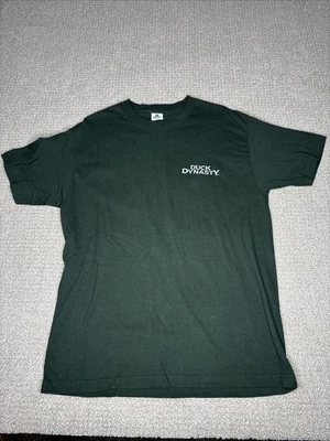 Duck Dynasty Shirt Mens Large Green Graphic Si Robertson TV Show Funny Tee - Image 1 of 4