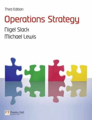 Operations Strategy - Paperback, by Slack Nigel; Lewis Michael - Acceptable