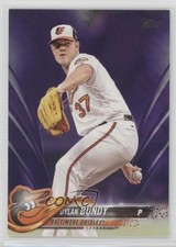 2018 Topps Toys R Us Purple Dylan Bundy #3 6m1
