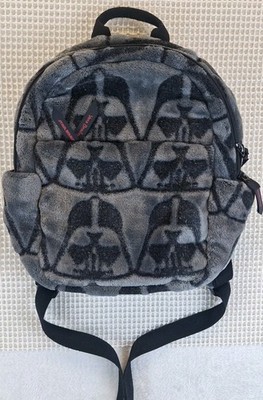 Vera Bradley Star Wars Darth Vader Small Gray Fleece Backpack READ