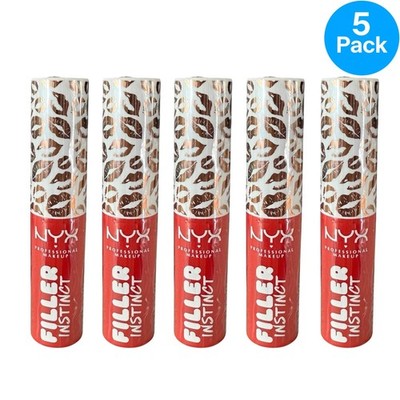 NYX Filler Instinct Lipstick Besos FPILC01 - 5 Pack - NEW