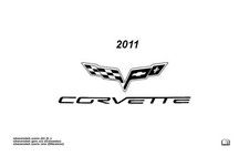 2011 Chevrolet Corvette Owners Manual
