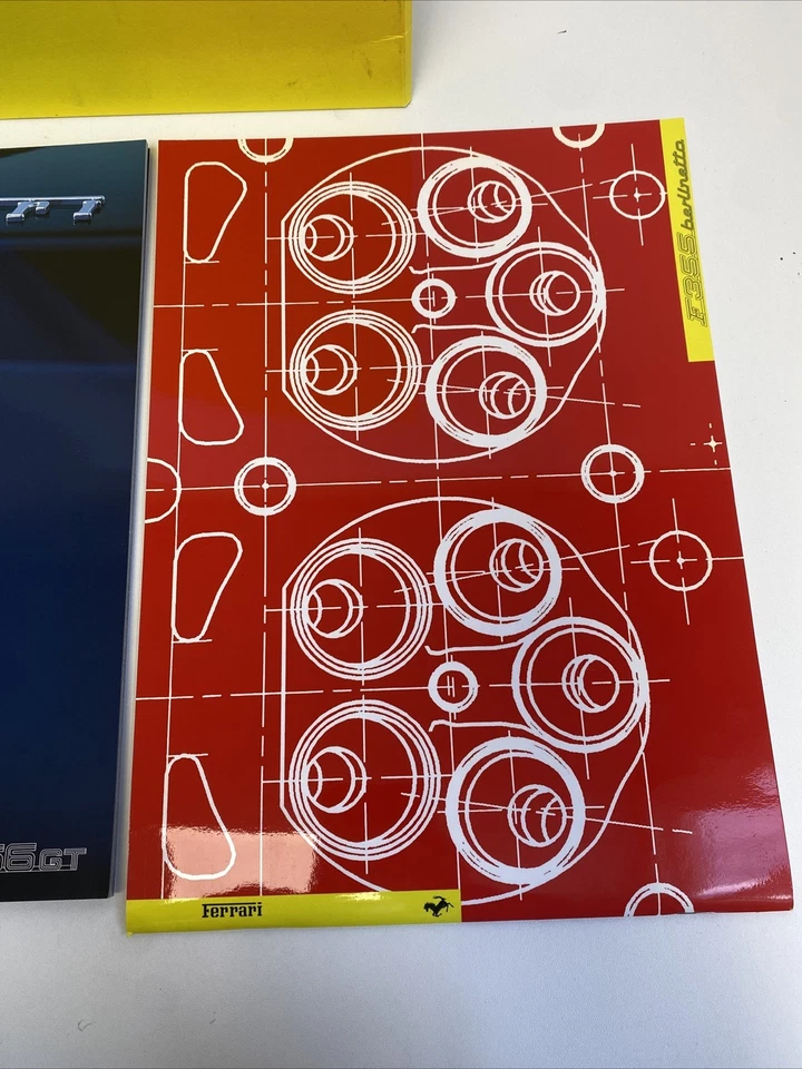 Ferrari 456GT y F355 Berlinetta 1994 folletos de ventas Foto 3 de 4