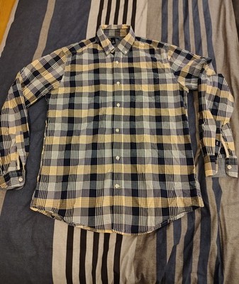 Gap Men's Slim Fit Dress Shirt Button-Up, Long Sleeve, Size Large
