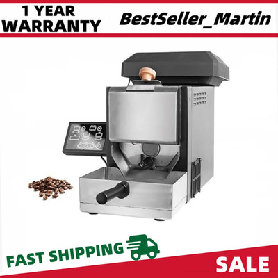 Mini Elektrische Kaffee Bean Rösten Trommel Röster Intelligente Dual Modus 220V