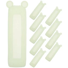 10 Pcs Household Remote Silicone Protector Control Protective Cover