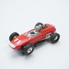Vintage 1970's Aurora Thunderjet T-Jet HO Scale Slot Car: Red Indy Racer 11