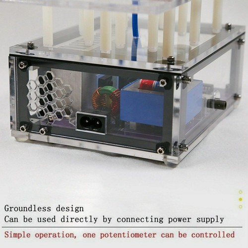 400W Music for Tesla Coil Bipolar SSTC Type Artificial Flashing Electromagnetic - Picture 8 of 11