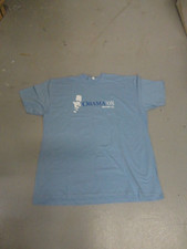 Obama 2008 Presedential Campaign T shirt Sz 3XL blue used made in USA