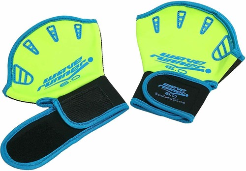 Swimming Gloves - Neoprene Gloves for Swim Training, Water Aerobics, Etc. - Picture 4 of 4