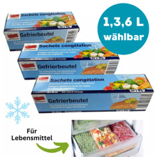 Gefrierbeutel Gefriertüten 1/3/6 Liter Gefri...