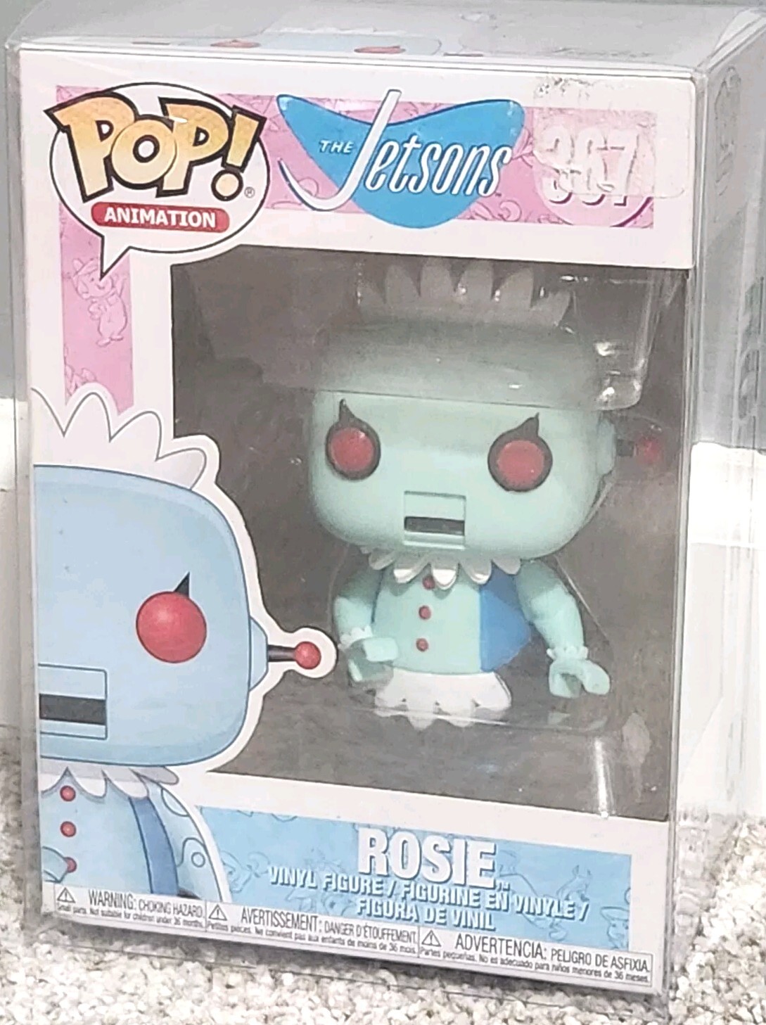 Funko Pop Rosie The Robot The Jetsons Animation 367 Hanna Barbera W/ Protector