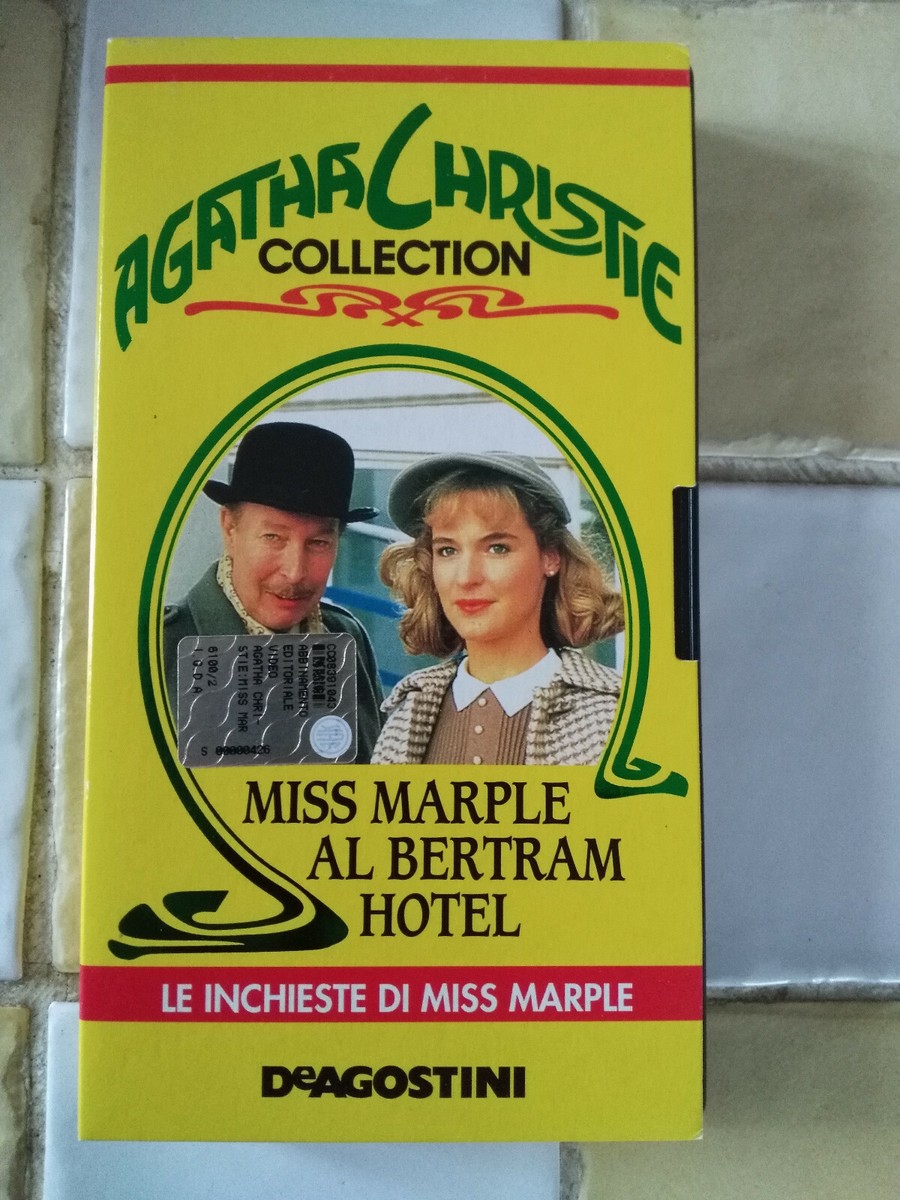 VHS - Agatha Christie - Miss Marple al Bertram Hotel