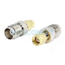 10x SMA Male Plug to TNC Female Jack RF Coax Adapter Connector Converter Barrel