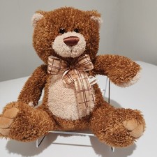 Aurora - Medium Brown Bear - 12" Brown Sugar - Snuggly Stuffed Animal
