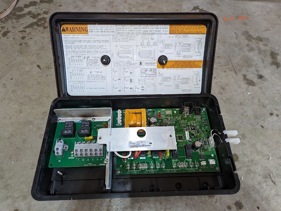 Watkins IQ 2020 Control Box from 2003 Hot Springs Highlife Spa eBay