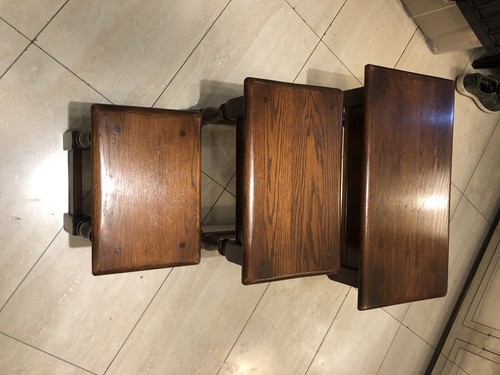 Old Charm Nest Of Tables - Picture 6 of 7