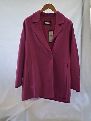Toller Wollmantel von RIANI, Größe 46, Farbe pink, neu und ungetragen!